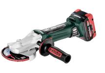 Cordless flat head angle grinder